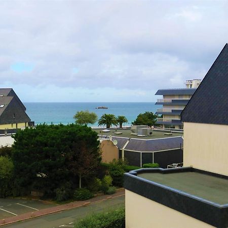 Bel Appartement Vue Mer Avec Wifi Plage De Trestraou A Perros-Guirec Ref 852 Exterior foto